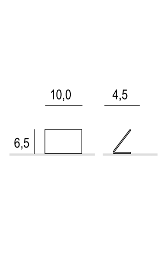 Simbolo da tavolo in Plexiglass