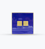 Placche elettriche smaltate in ottone